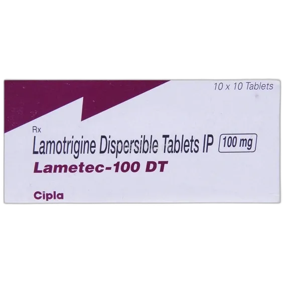 lametec 100mg dt tablet 10's